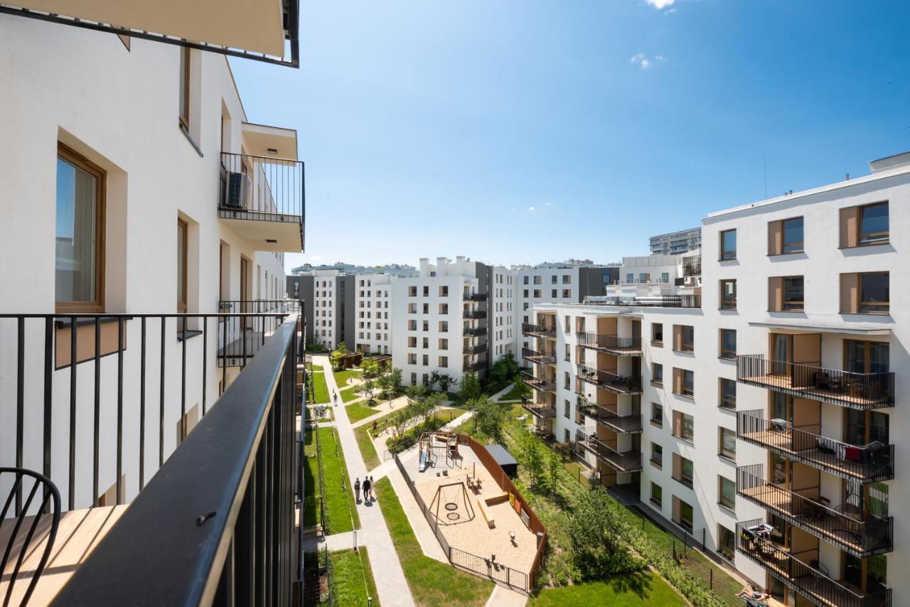 Wola Skwer Happy Apartment Varşova Dış mekan fotoğraf