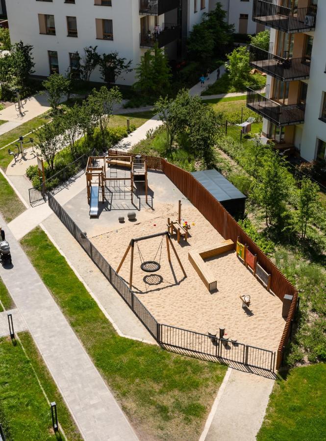 Wola Skwer Happy Apartment Varşova Dış mekan fotoğraf